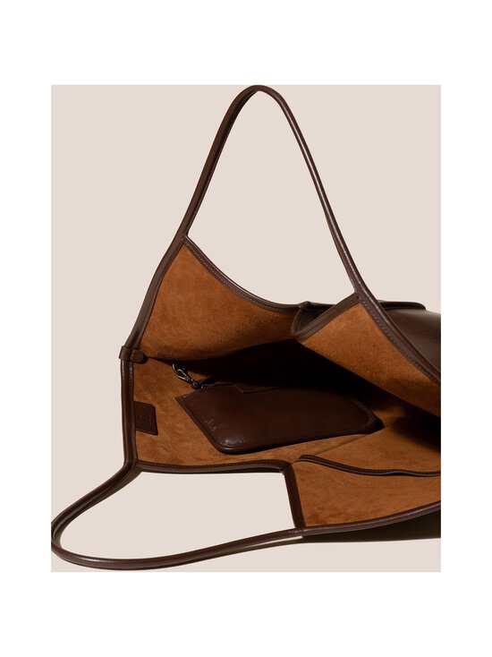 HEREU - Tote ādas soma - DARK BROWN - photo 2 HEREU - Tote ādas soma - DARK BROWN | Stockmann - photo 2