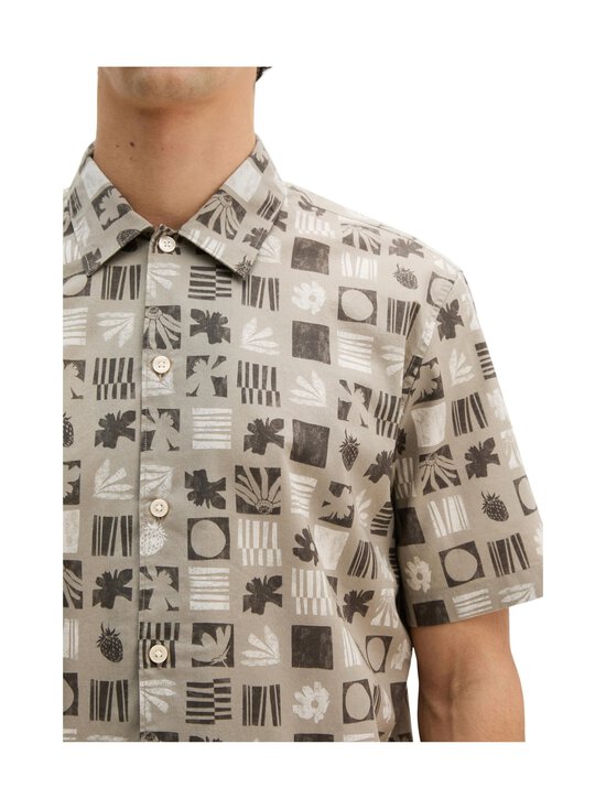 Marc O'Polo - Regular Fit Camp Collar -kauluspaita - N71 MULTI/CHARLESTON GRAY | Stockmann - photo 5