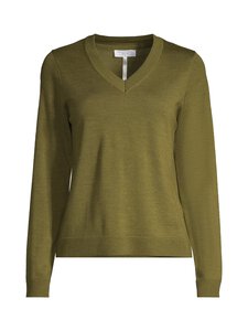 ESSENTIALS by Stockmann - Annie-merinoneulepusero - OLIVE GREEN MEL 265530 | Stockmann