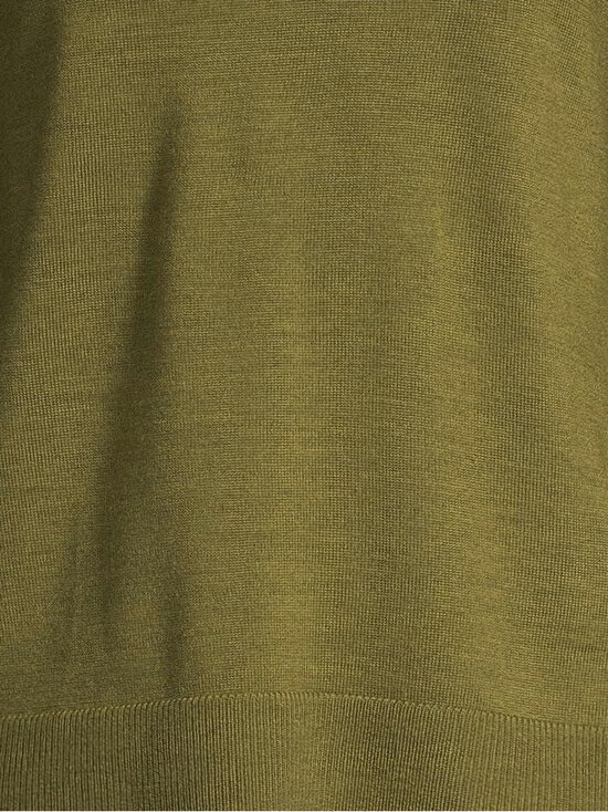 ESSENTIALS by Stockmann - Annie-merinoneulepusero - OLIVE GREEN MEL 265530 | Stockmann - photo 4