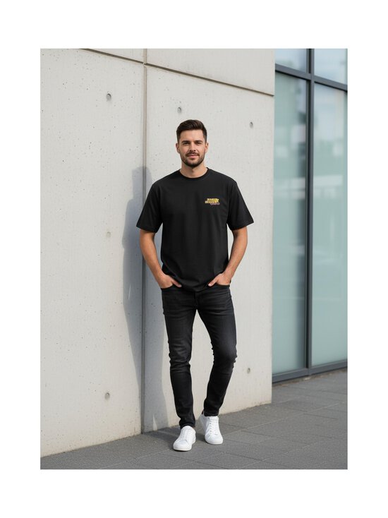 Only & Sons - OnsSeb t-paita - JET BLACK PRINT:BASS &AMP; BEYOND | Stockmann - photo 3