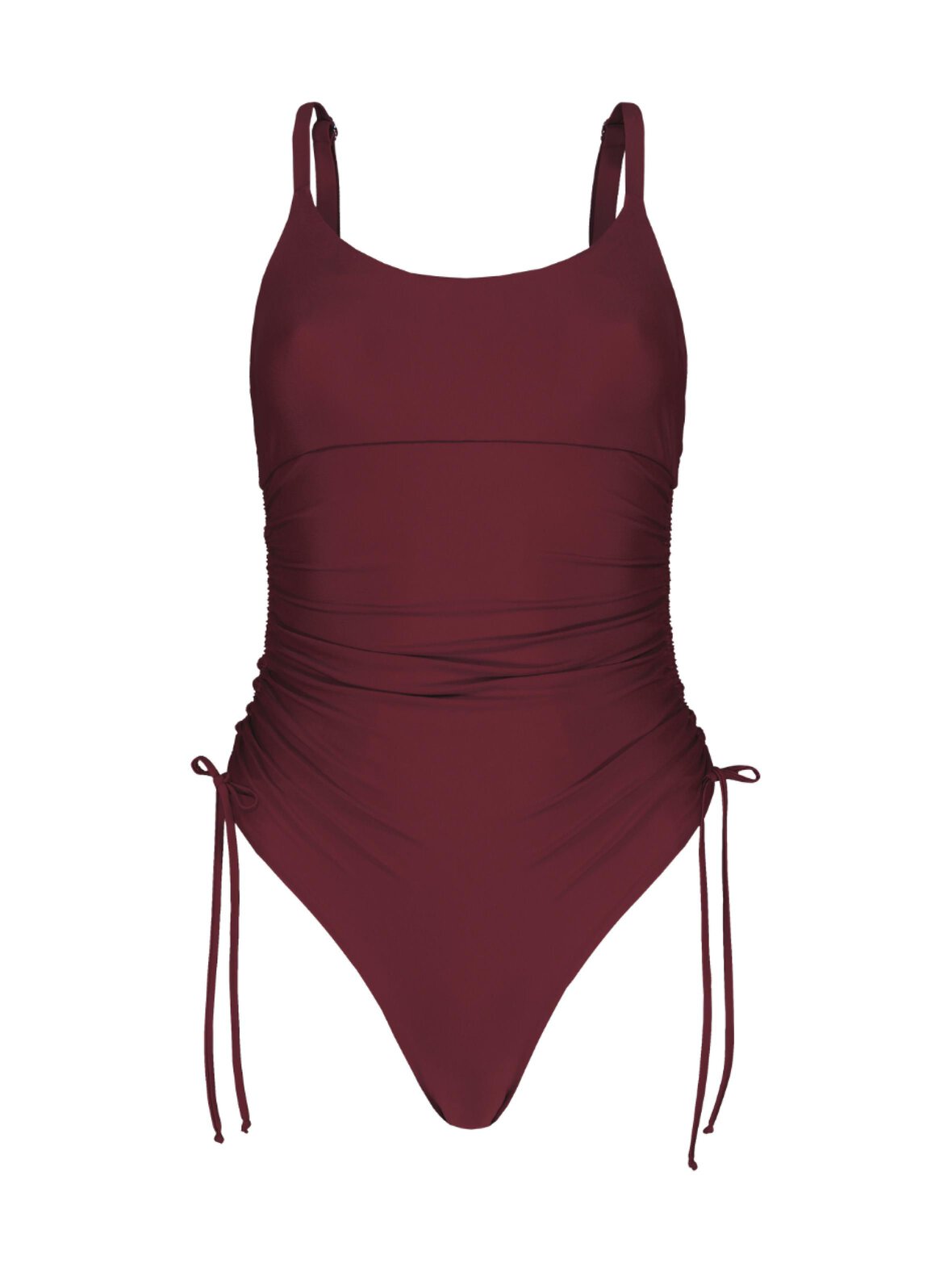 Bordeaux Ruched -uimapuku