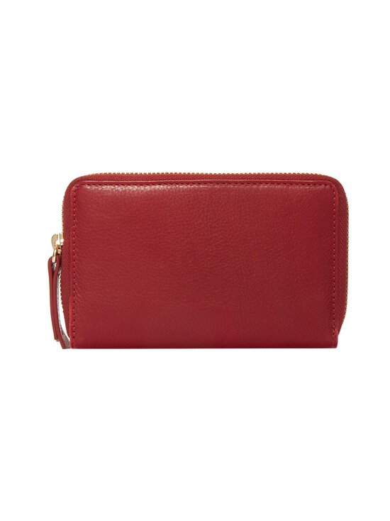 A+more - Nahast rahakott Nita 15 x 9,5 x 2 cm - RED | Stockmann - photo 1