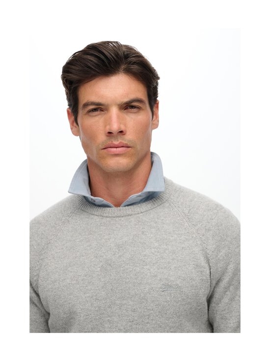 Superdry - Wool Blend -neule - 41Q LIGHT GREY MARL | Stockmann - photo 4