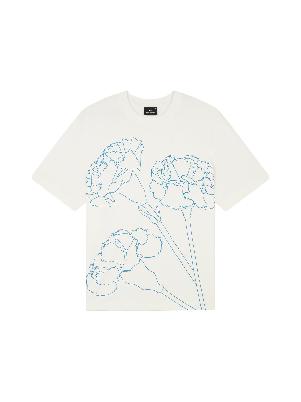 Casual fit carnations t-paita