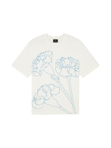 PS Paul Smith - Casual fit carnations t-krekls - 02 OFF WHITE | Stockmann