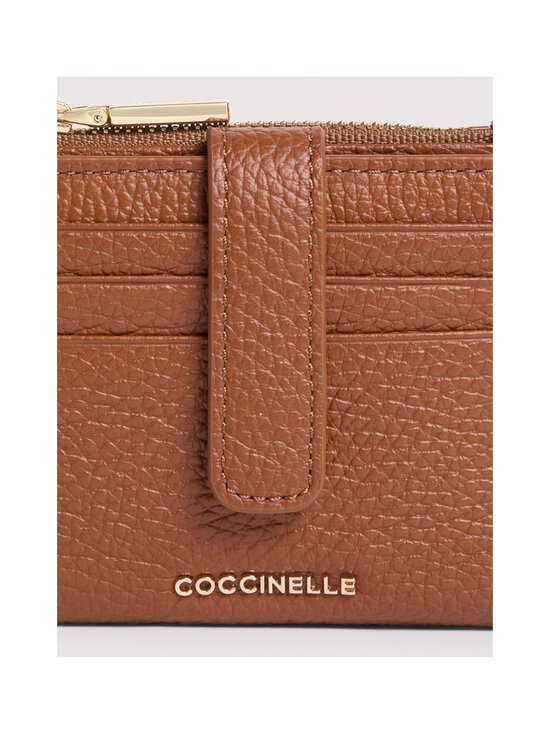 Coccinelle - Metallic Soft -nahkalompakko - W11 COGNAC | Stockmann - photo 3