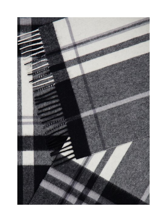 CONSTRUE - Donald vilnas šalle 30 x 166 cm - BLACK WHITE CHECK | Stockmann - photo 2