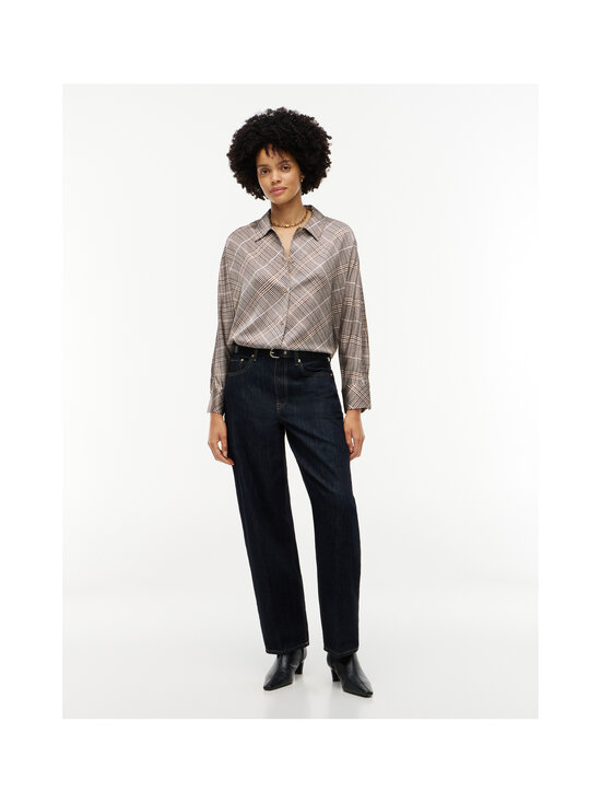 Tommy Hilfiger - Fluid-paitapusero - 0M7 SMALL BROWN CHECK | Stockmann - photo 2
