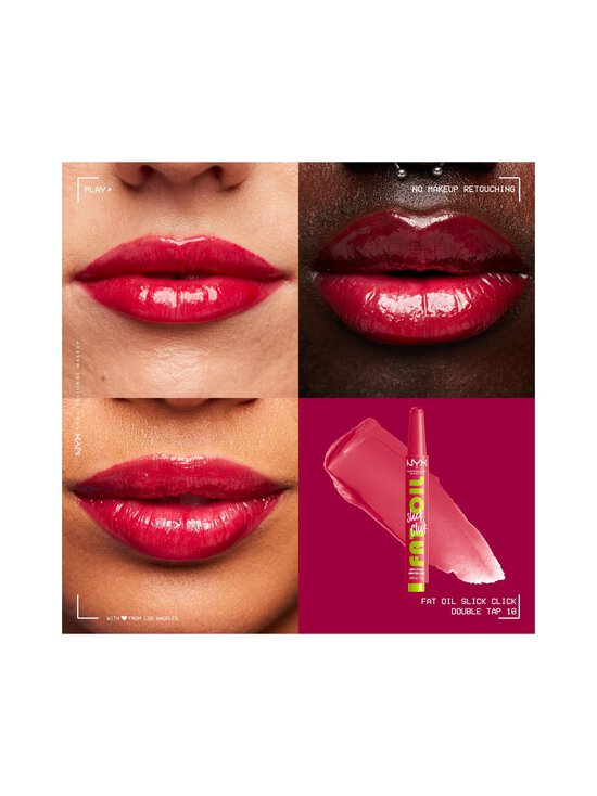 NYX Professional Makeup - Fat Oil Slick Stick Lipstick -huulivoide - 10 DOUBLE TAP | Stockmann - photo 7