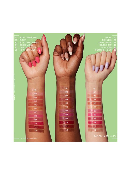 NYX Professional Makeup - Fat Oil Slick Stick Lipstick -huulivoide - 10 DOUBLE TAP | Stockmann - photo 8