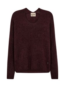 MOS MOSH - MMThora V-Neck vilnas džemperis - 159 FUDGE MOS MOSH - MMThora V-Neck vilnas džemperis - 159 FUDGE | Stockmann