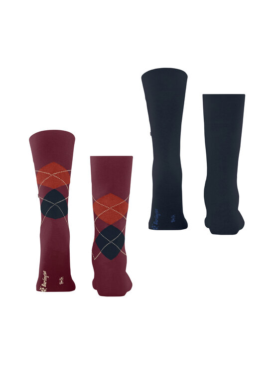 Burlington - Sokid Everyday Argyle Mix, 2 paari - PURPLE (8014) | Stockmann - photo 4