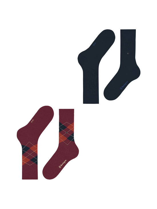 Burlington - Sokid Everyday Argyle Mix, 2 paari - PURPLE (8014) | Stockmann - photo 5