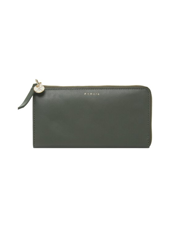 A+more - Haylie RFID -nahkalompakko - FOREST GREEN | Stockmann - photo 1