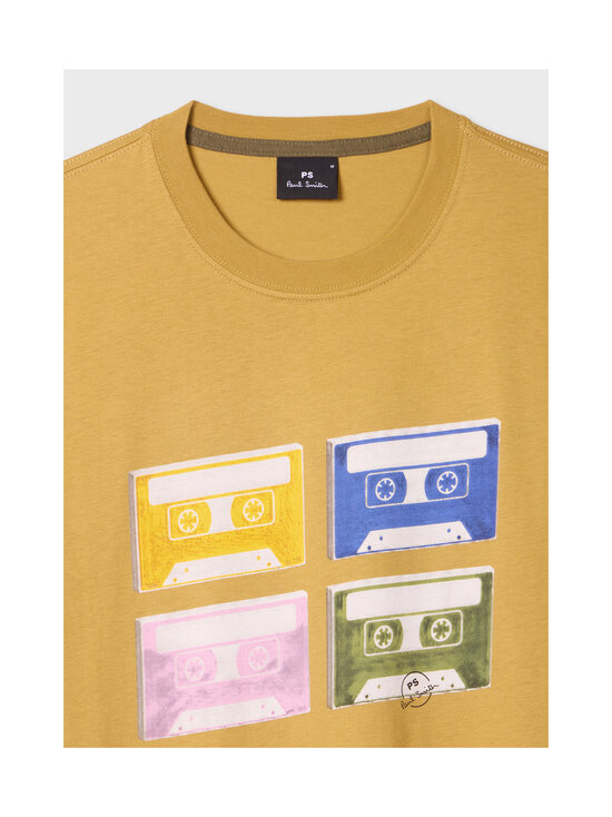 PS Paul Smith - T-särk Tapes Regular Fit - 14 YELLOW | Stockmann - photo 2