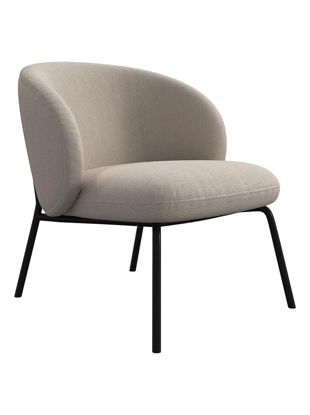Princeton lounge -tuoli bristol-kangas 3063 beige