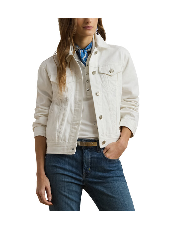 Lauren Ralph Lauren - Paizley Trucker džinsa jaka - WHITE WSH | Stockmann - photo 2