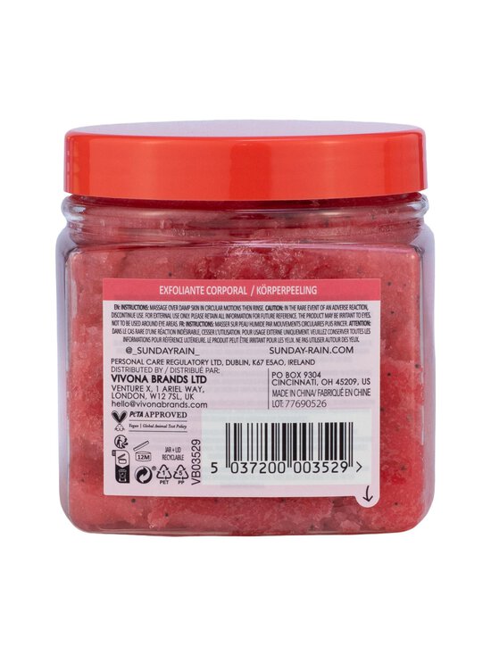 Sunday Rain - Watermelon + Kiwi Scrub -vartalokuorinta - NOCOL | Stockmann - photo 2