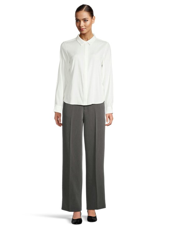 Object - ObjSigrid Casual -housut - MEDIUM GREY MELANGE | Stockmann - photo 3