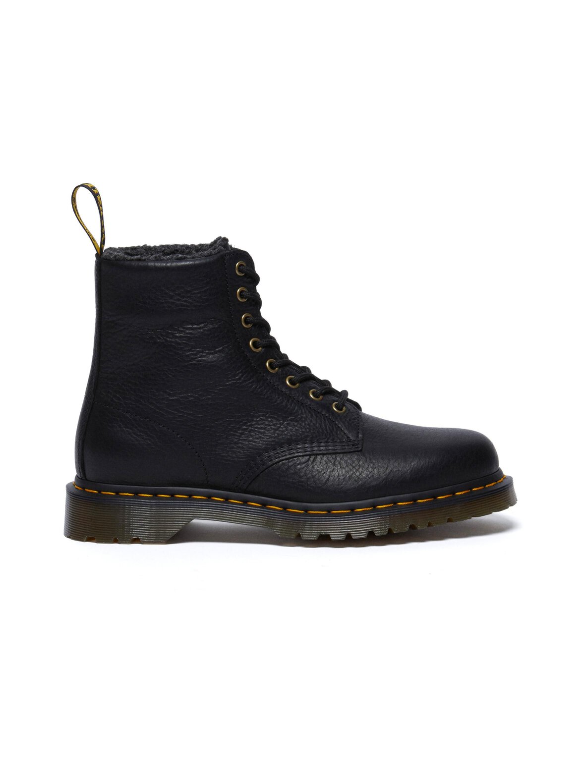 Dr. Martens 1460 grizzly -nahkasaappaat tekoturkisvuorilla