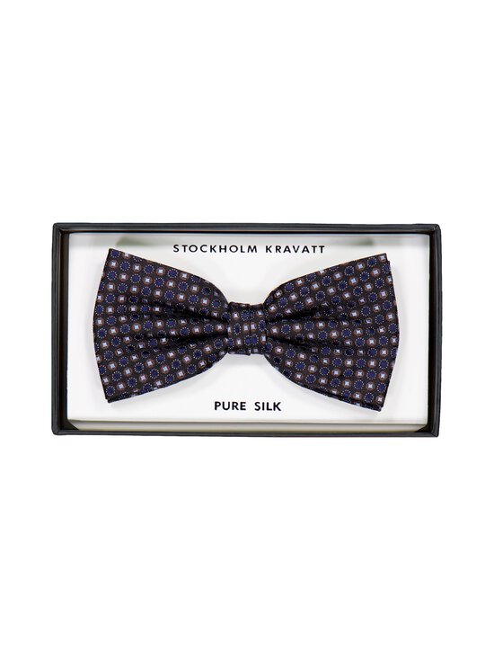 Stockholm Kravatt - Siidist kikilips Circle - G26A BROWN/NAVY | Stockmann - photo 1