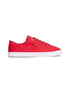 Tommy Hilfiger - Foxing Canvas -tennarit - XLG PRIMARY RED | Stockmann