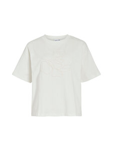 Vila - Vimonie Floral O-Neck t-paita - SNOW WHITE PRINT:FLORAL | Stockmann