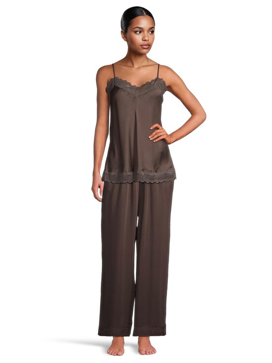A+more - Sesame Modal -satiinihousut - BROWN | Stockmann - photo 3