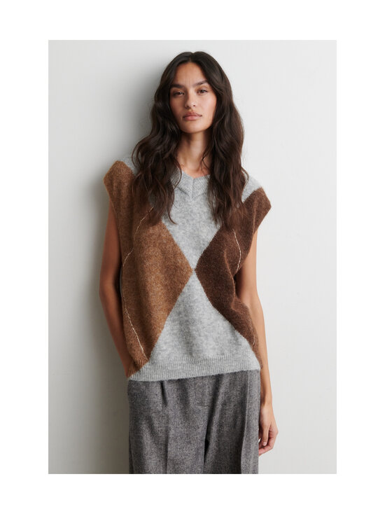 SECOND FEMALE - Forca-neuleliivi - 7001 LIGHT GREY MELANGE | Stockmann - photo 4