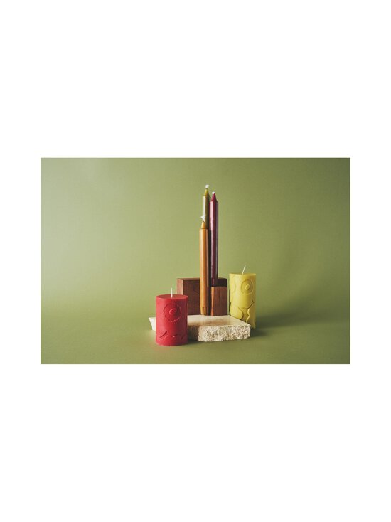 Marimekko - Lauaküünal Unikko 6,5 x 10 cm - DARK RED | Stockmann - photo 3