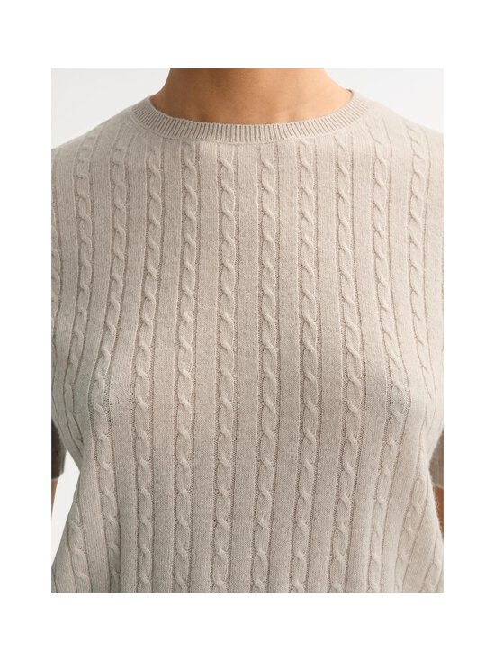Soft Goat - Cable Knit Top kašmira džemperis - CHALK | Stockmann - photo 4