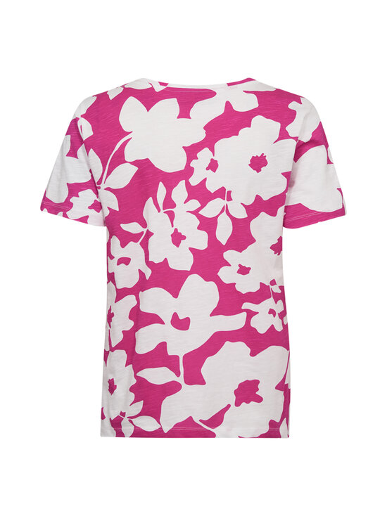Freequent - FQViva t-paita - 1112 BRIL. WHITE W. FUCHSIA PURPLE | Stockmann - photo 2