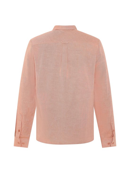 Knowledge Cotton Apparel - Regular Fit Light Twill -kauluspaita - 1488 BURNT BRICK | Stockmann - photo 2