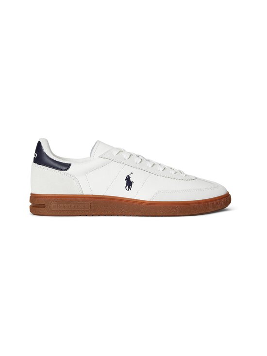Polo Ralph Lauren - Bedford Low Top -nahkasneakerit - OFF WHITE/NAVY | Stockmann - photo 1