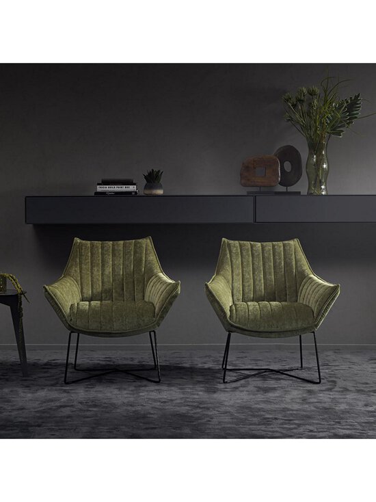 Furninova - Egon-nojatuoli Eros-kangas seagrass - GREEN | Stockmann - photo 4