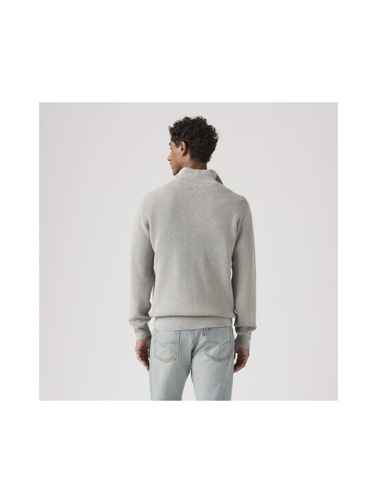 Levi's - Quarter Zip -neule - 225 MID TONE GREY HEA | Stockmann - photo 5