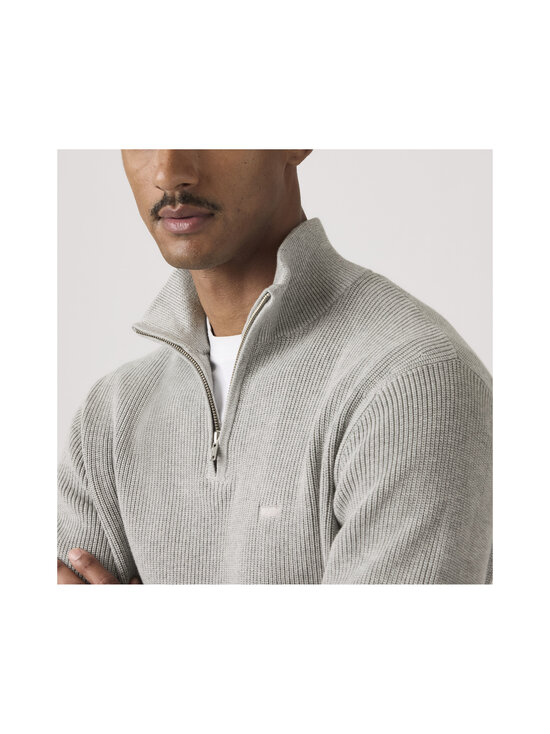 Levi's - Quarter Zip -neule - 225 MID TONE GREY HEA | Stockmann - photo 6