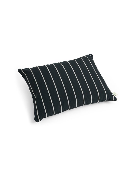 HAY - Outdoor Market Cushion spilvens 45 x 35 cm - BLACK WITH BEIGE STRIPE | Stockmann - photo 1
