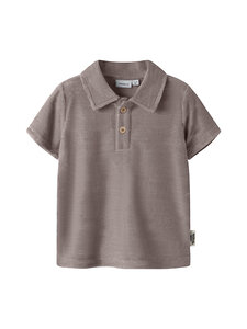Name It - Polosärk NmmFinti Terry Polo - CHATEAU GRAY | Stockmann