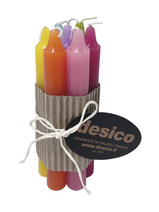 Desico - Crown Candle Bundle -kynttilä 7 kpl - 7 COLORS SPRING MIX | Stockmann - photo 1