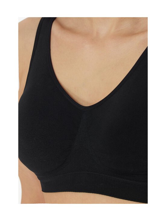 Schiesser - Classic Seamless Bustier -rintaliivit - BLACK | Stockmann - photo 5
