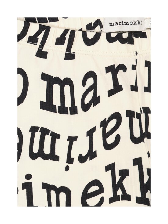 Marimekko - Lairi Logo I trikotāžas bikses - 190 OFF WHITE, BLACK | Stockmann - photo 3