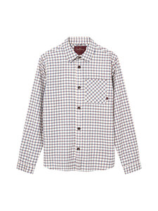 MOS MOSH - MMGDavid Spring Check -kauluspaita - 180 ECRU | Stockmann