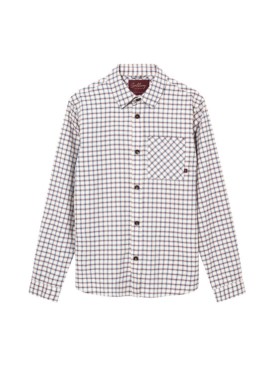 MOS MOSH - MMGDavid Spring Check -kauluspaita - 180 ECRU | Stockmann - photo 1