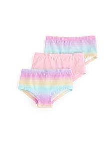 Lindex - Hipster Rainbow -alushousut 3-pack - 2182 LIGHT PINK | Stockmann