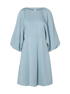Selected - SlfLaurina- lyhyt mekko - DUSTY BLUE | Stockmann