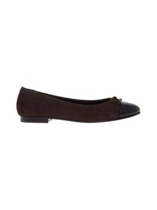 Tory Burch - Cap Toe -balleriinat - DARK COCOA / DARK COCOA | Stockmann