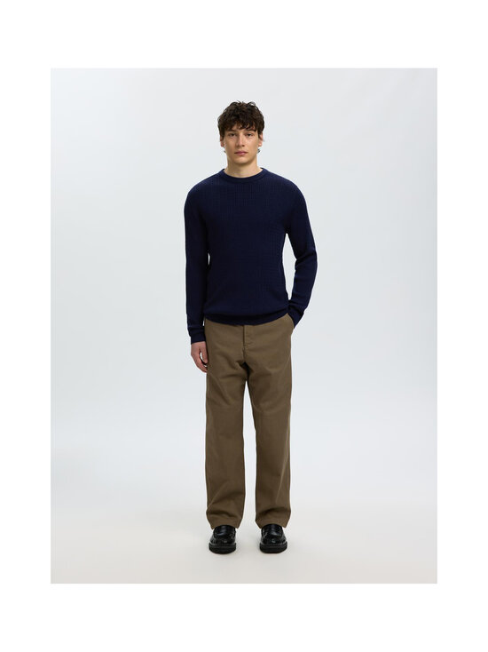 Selected - SlmTray Merino Cable merīnvilnas džemperis - NAVY BLAZER | Stockmann - photo 2
