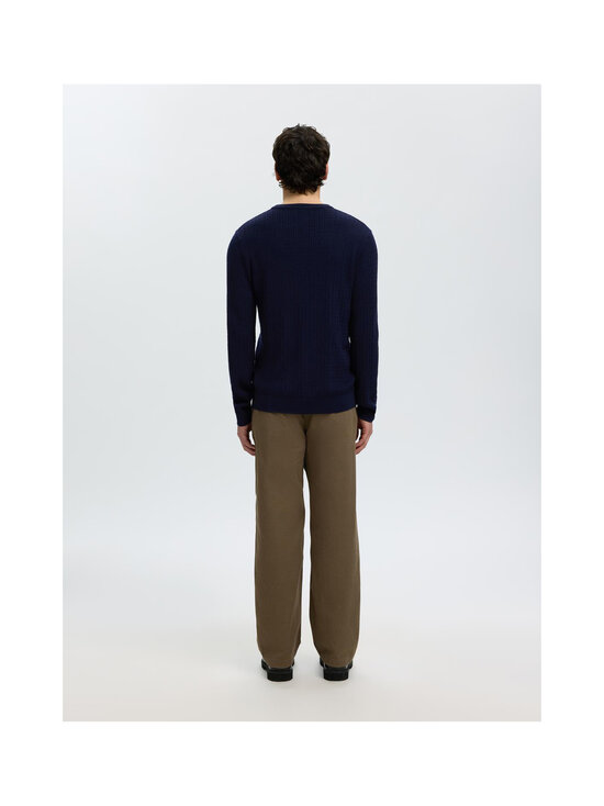 Selected - SlmTray Merino Cable merīnvilnas džemperis - NAVY BLAZER | Stockmann - photo 3